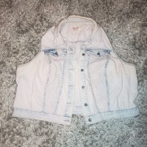 Mossimo denim vest